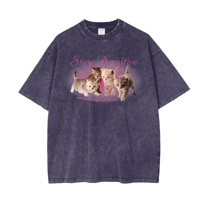 Stay Pawsitive Tee