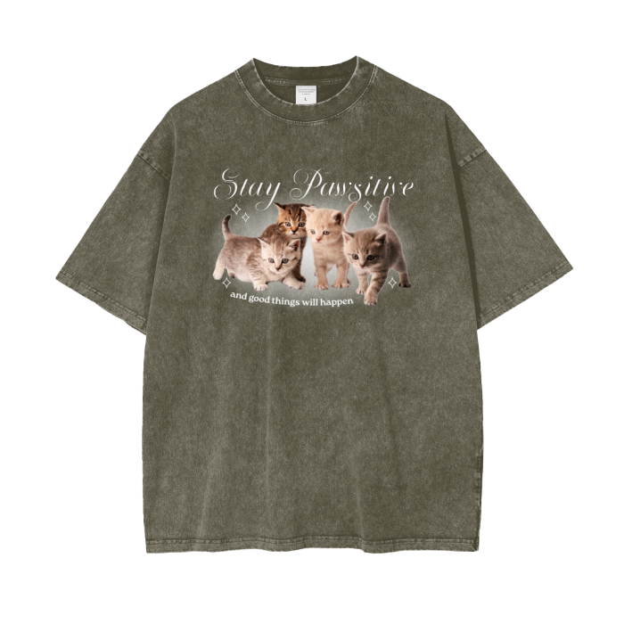 Stay Pawsitive Tee